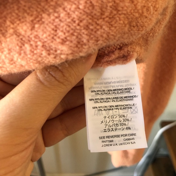 Madewell Rose Faux Wrap Sweater - Picture 7 of 7